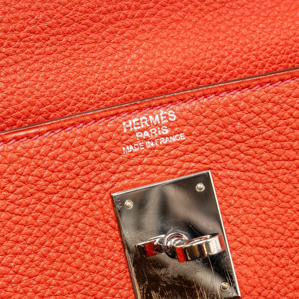 HERMES KELLY 32 TOGO RED SHW