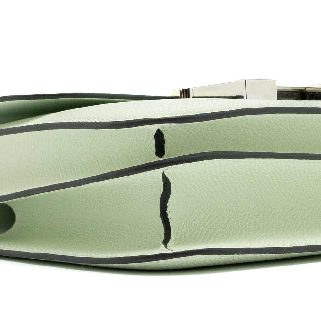Hermes Mini Constance Epsom Vert Fizz SHW (New Version)