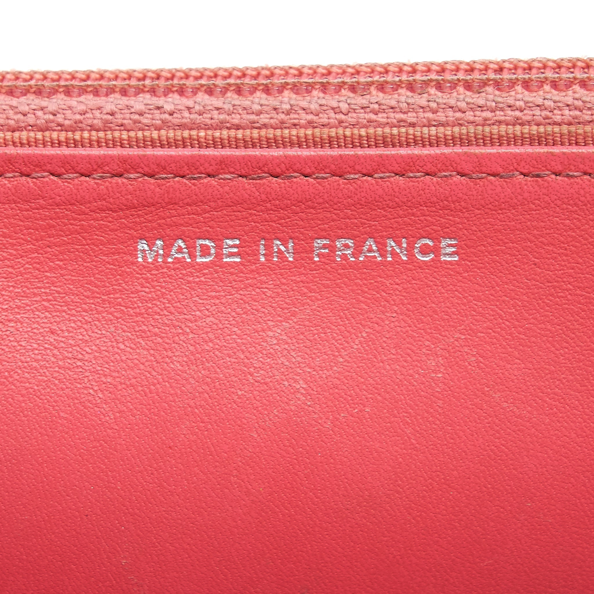 CHANEL WALLET ON CHAINS RED PATENT SHW