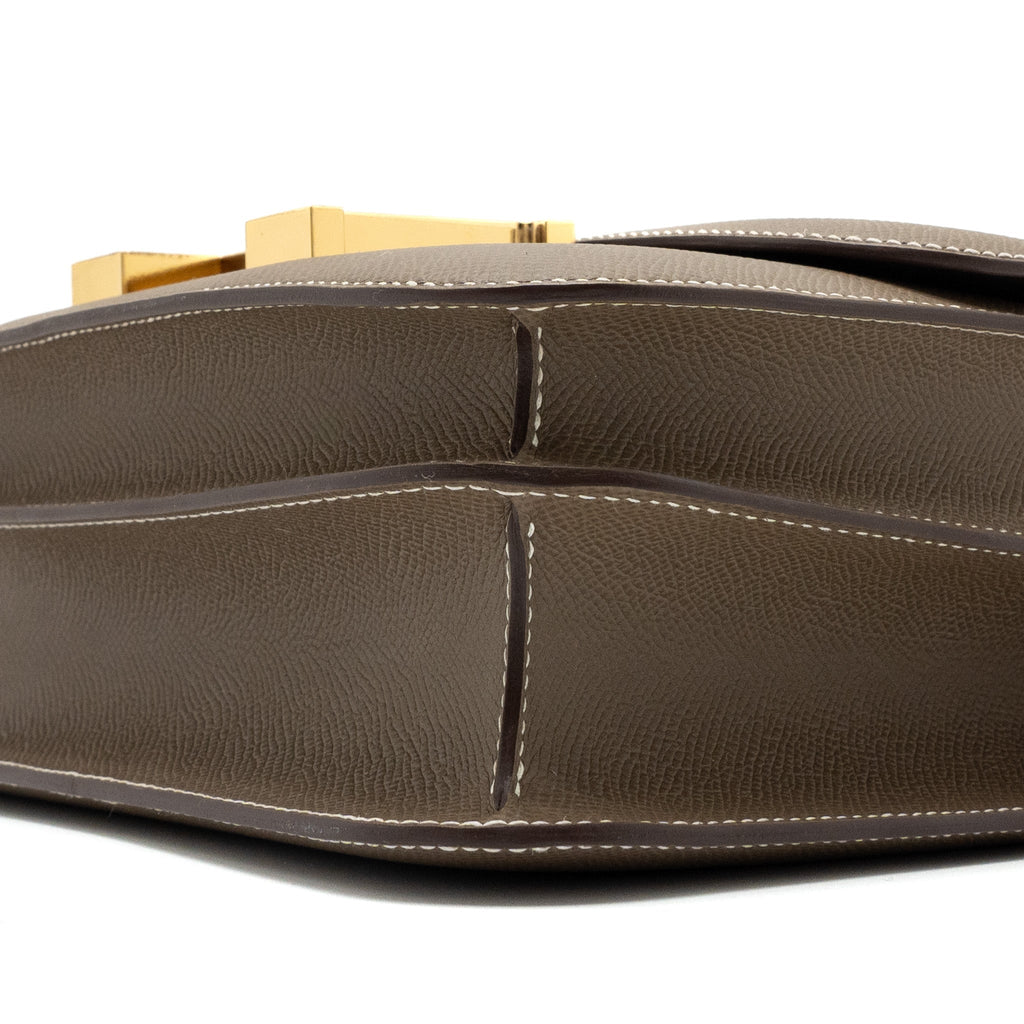 Hermes Constance 24 Epsom Etoupe GHW