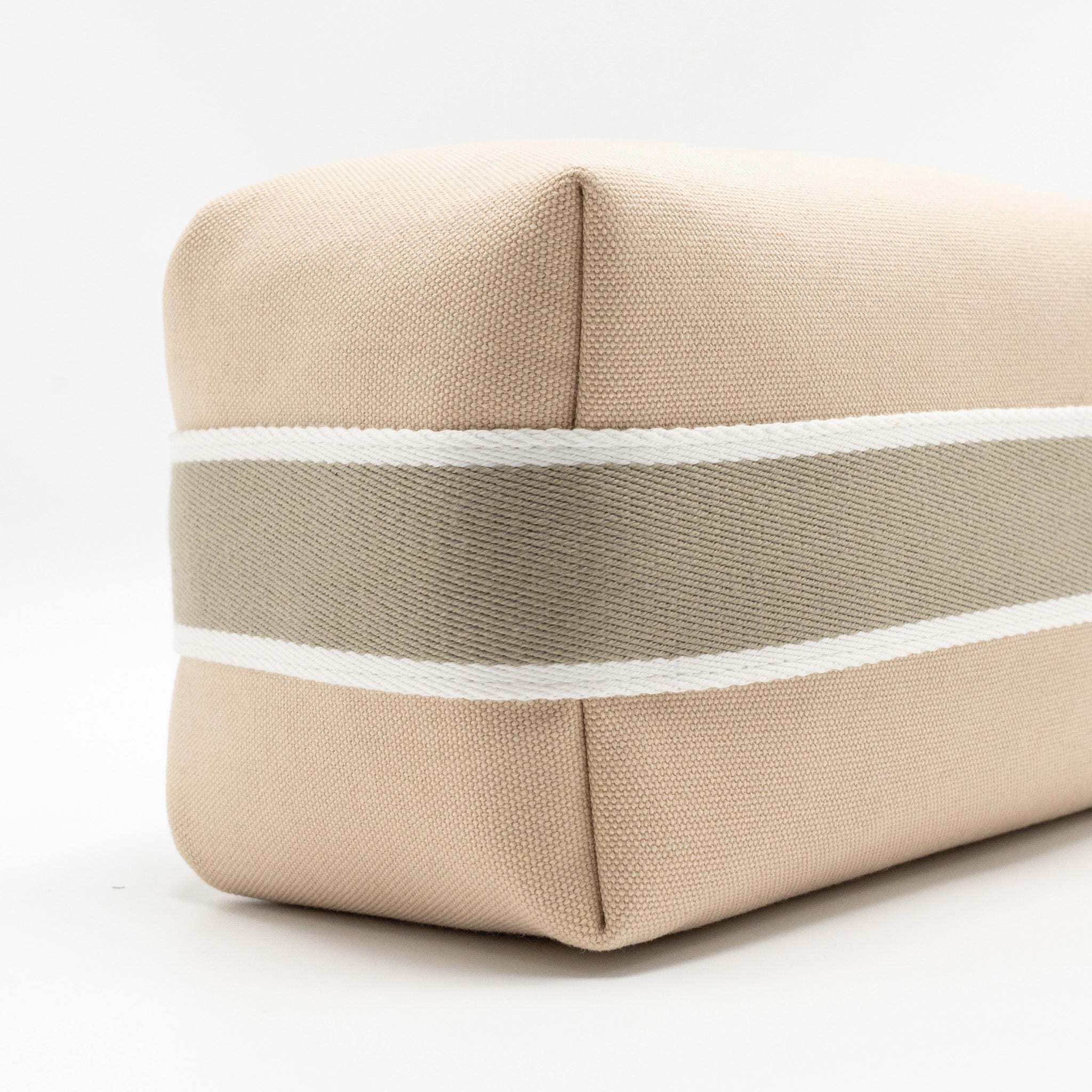 HERMES TROUSSE DE TOILETTE BRIDE A BRAC PM BEIGE SHW