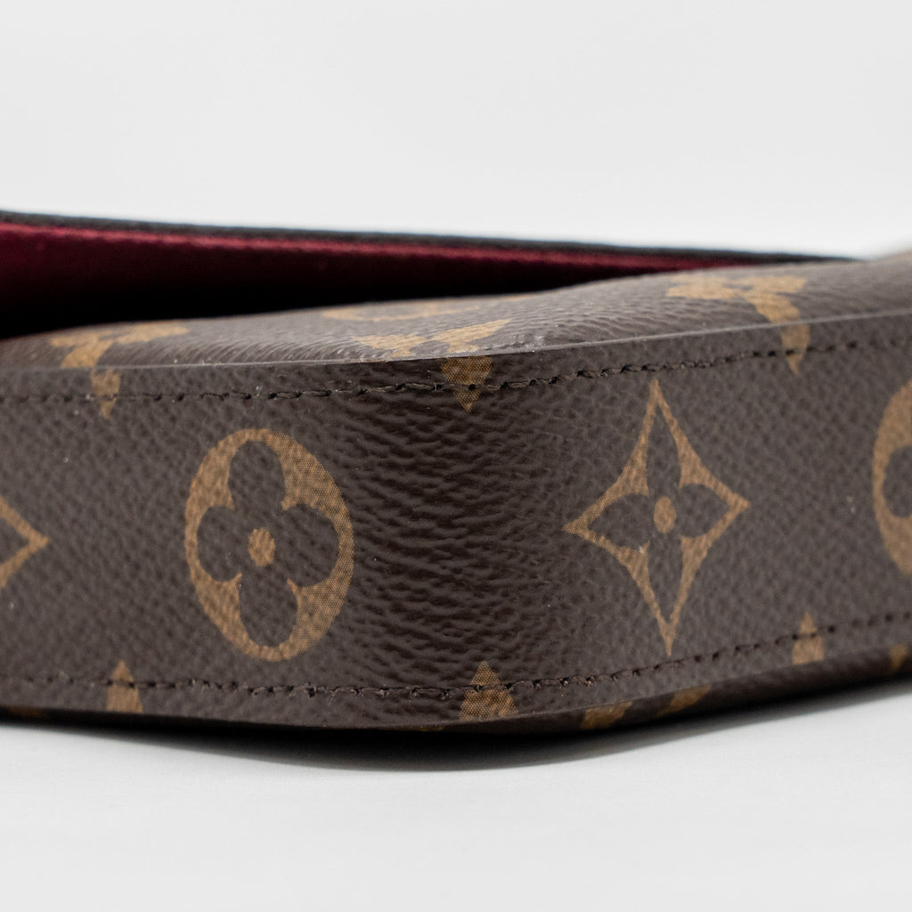 LOUIS VUITTON FELICE POCHETTE MONOGRAM CANVAS GHW