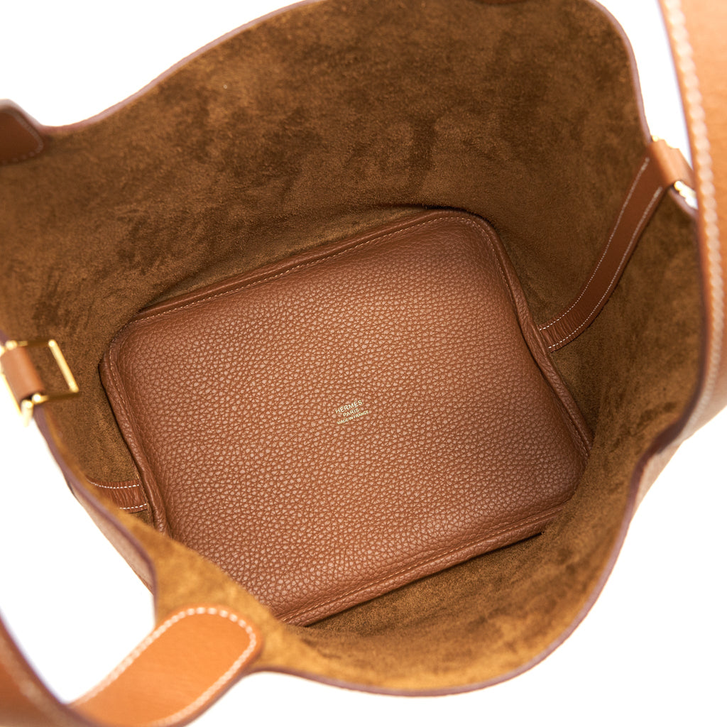 Hermes Picotin 22 Lock Bag Gold GHW