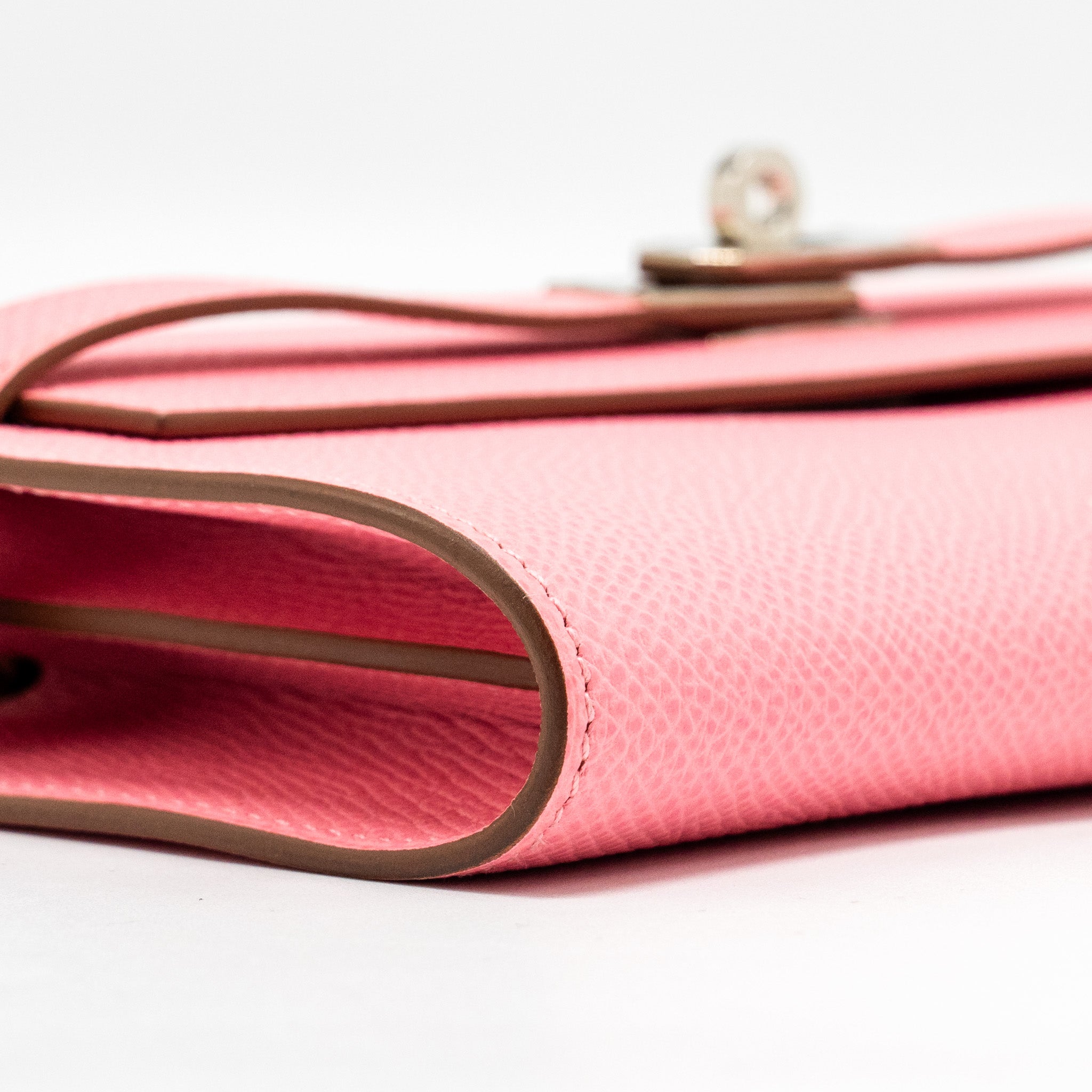 HERMES KELLY TO GO EPSOM 1Q ROSE CONFETTI SHW