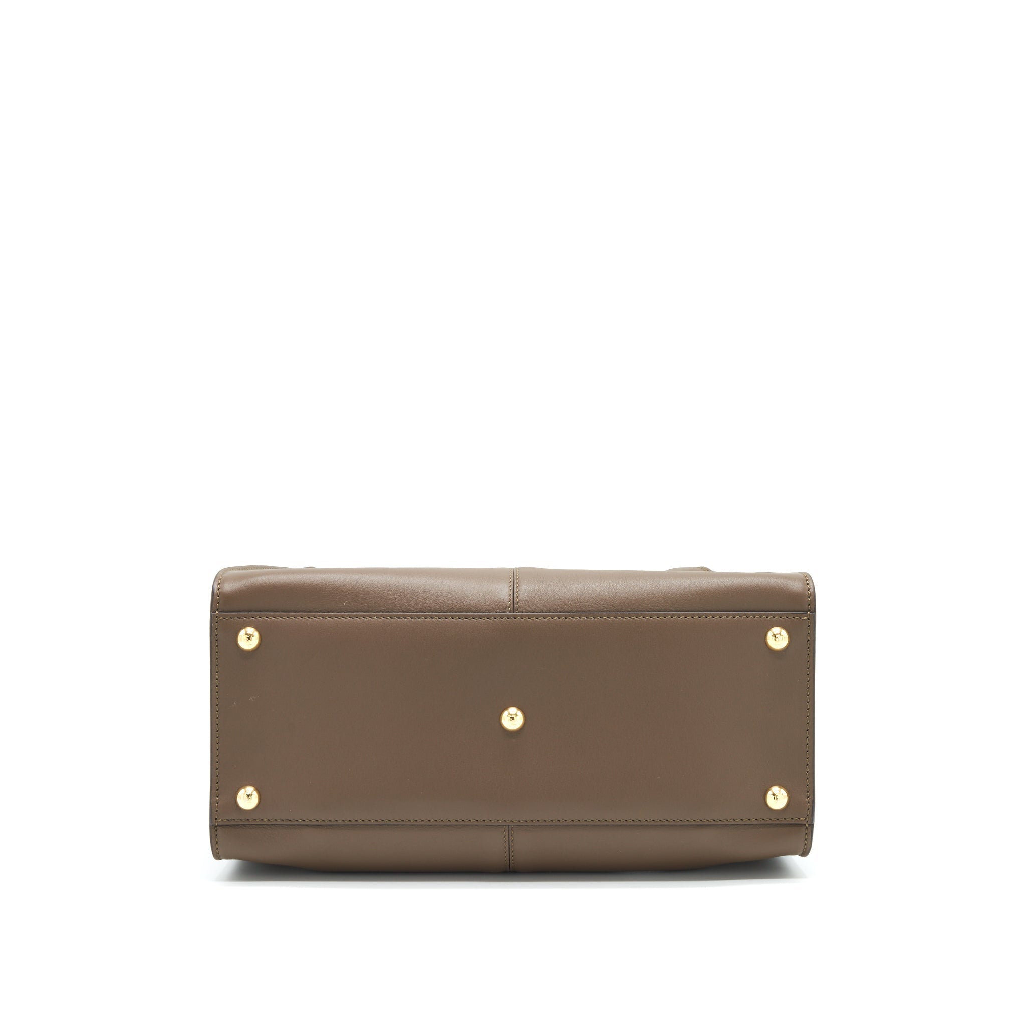 FENDI PEEKABOO X-LITE MEDIUM BROWN GHW