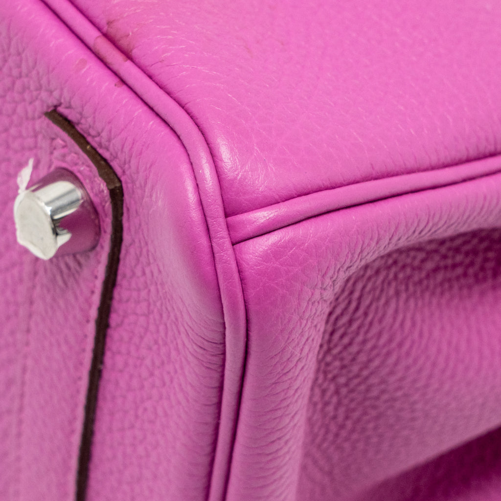 HERMES BIRKIN 25 TOGO MAGNOLIA SHW