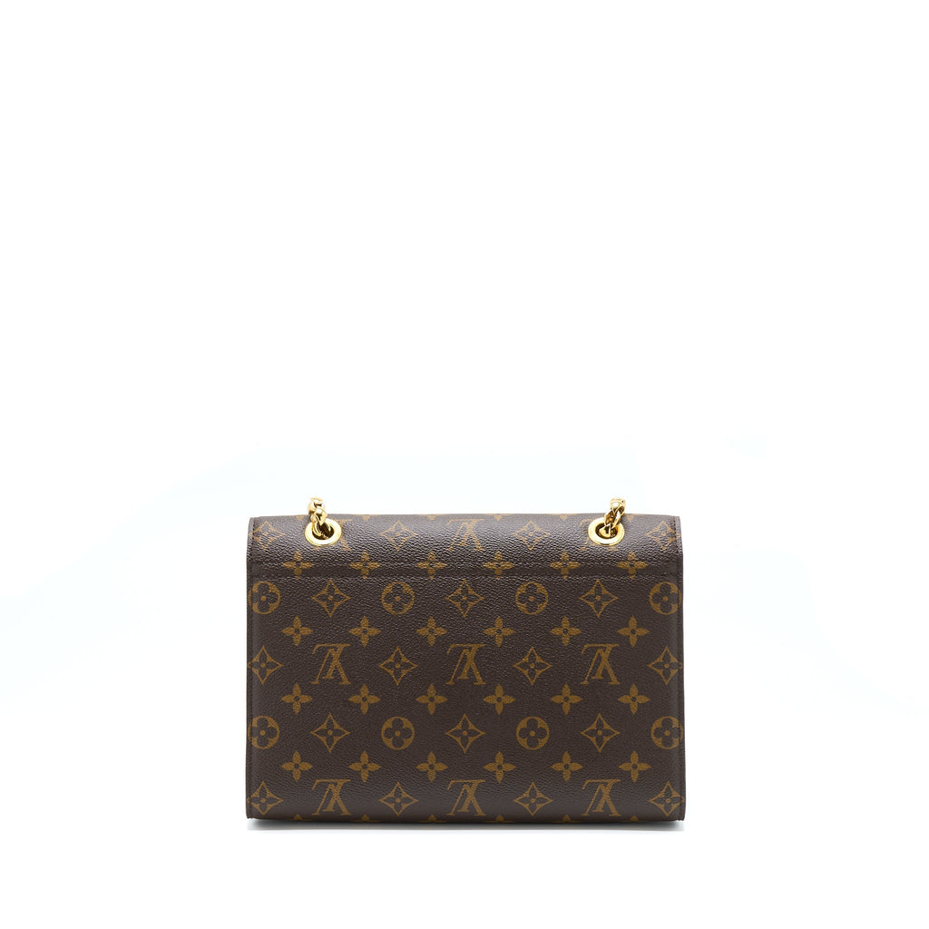 LOUIS VUITTON VICTOIRE M41730 BAG MONOGRAM CANVAS GHW