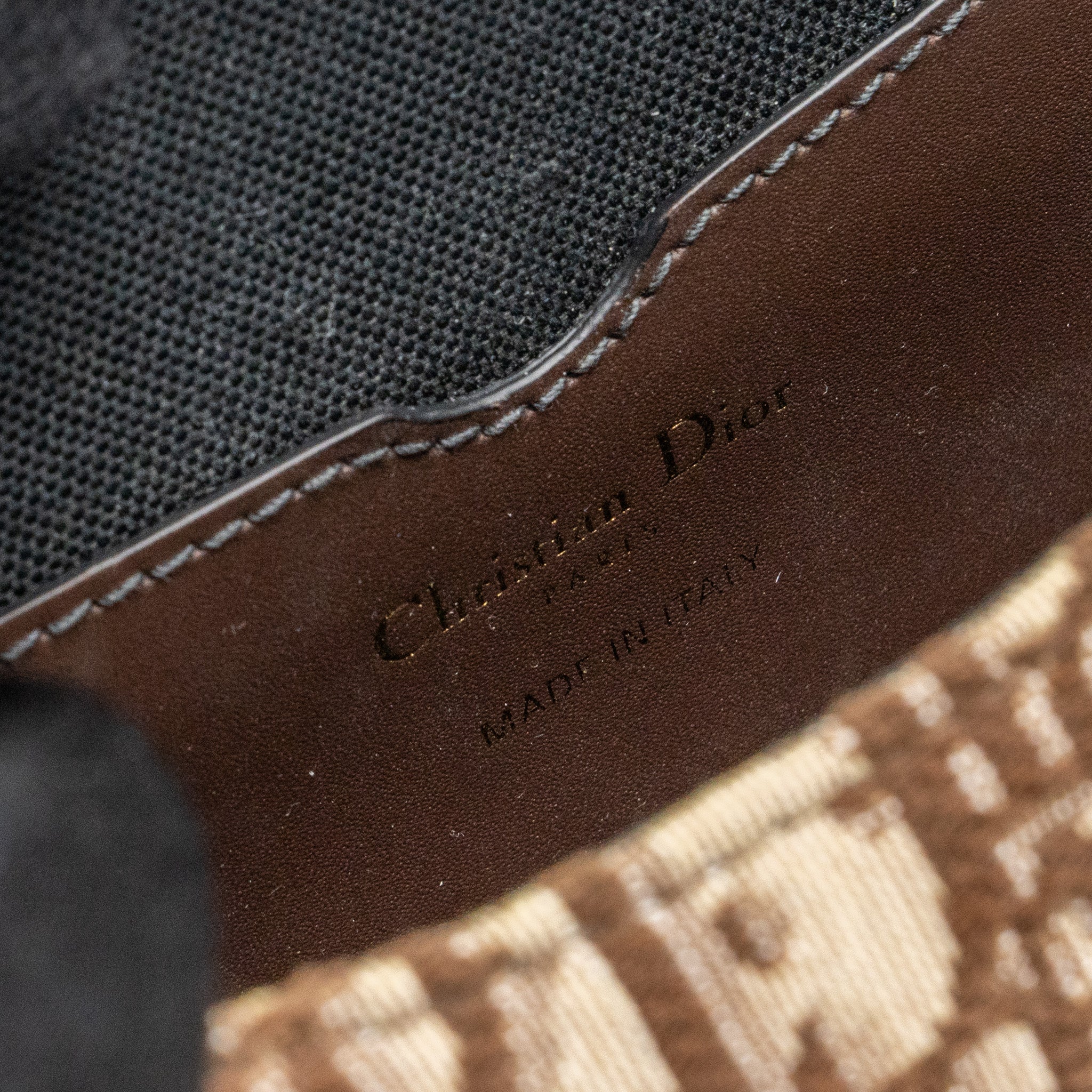 DIOR MEDIUM BOBBY BAG BROWN DIOR OBLIQUE JACQUARD GHW
