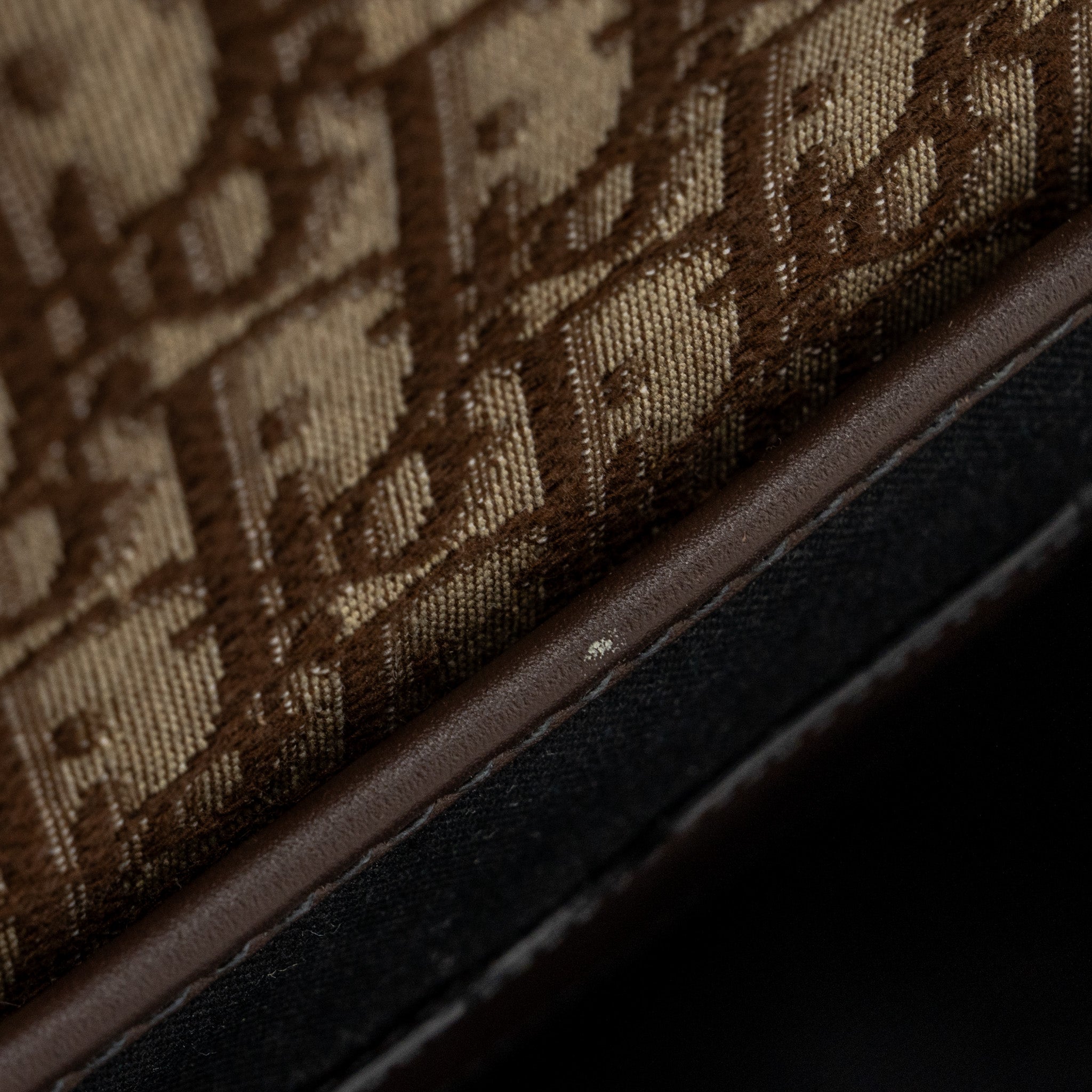 DIOR MEDIUM BOBBY BAG BROWN DIOR OBLIQUE JACQUARD GHW