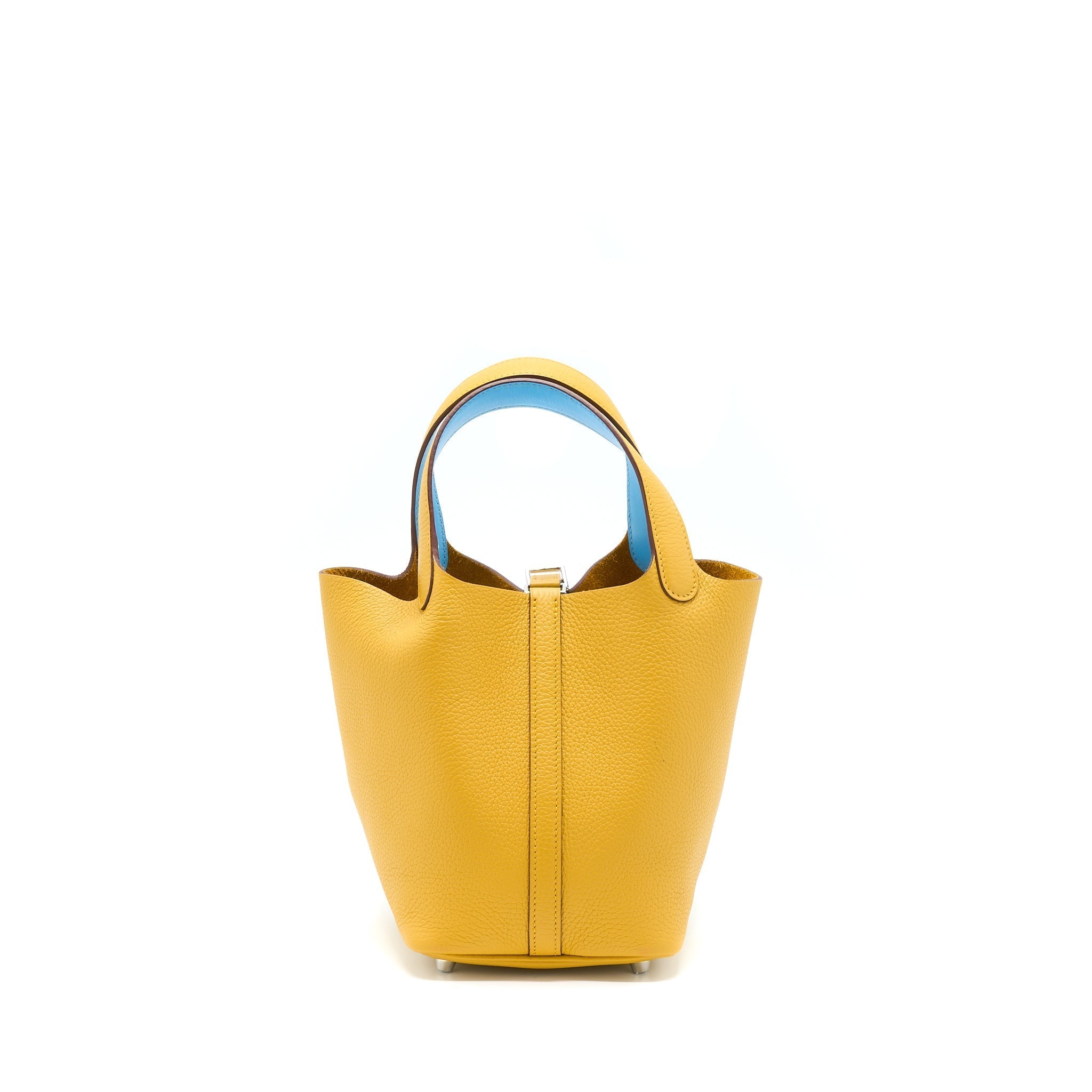 HERMES PICOTIN 18 CLEMENCE AMBER YELLOW SHW
