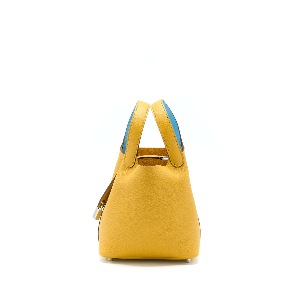 HERMES PICOTIN 18 CLEMENCE AMBER YELLOW SHW
