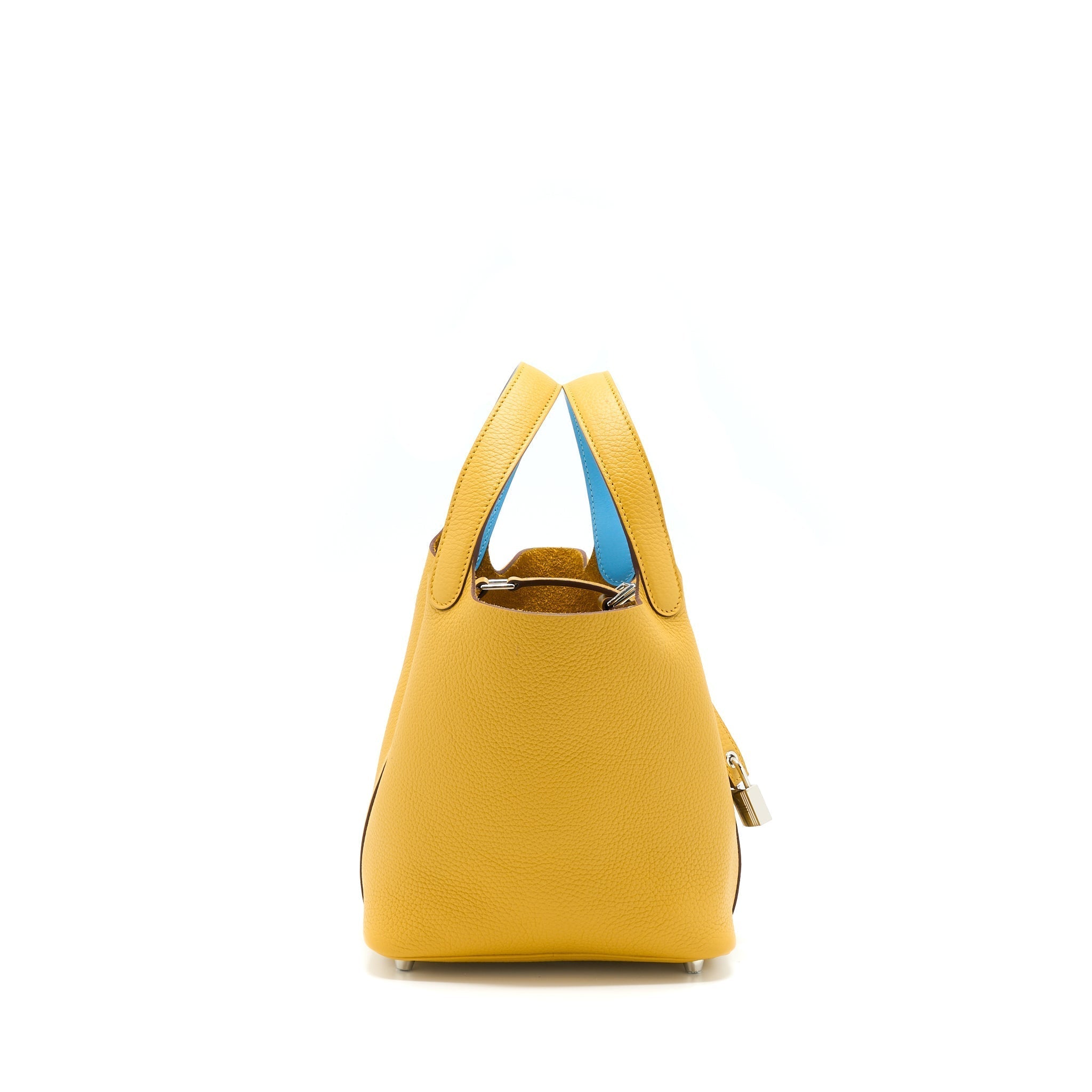 HERMES PICOTIN 18 CLEMENCE AMBER YELLOW SHW