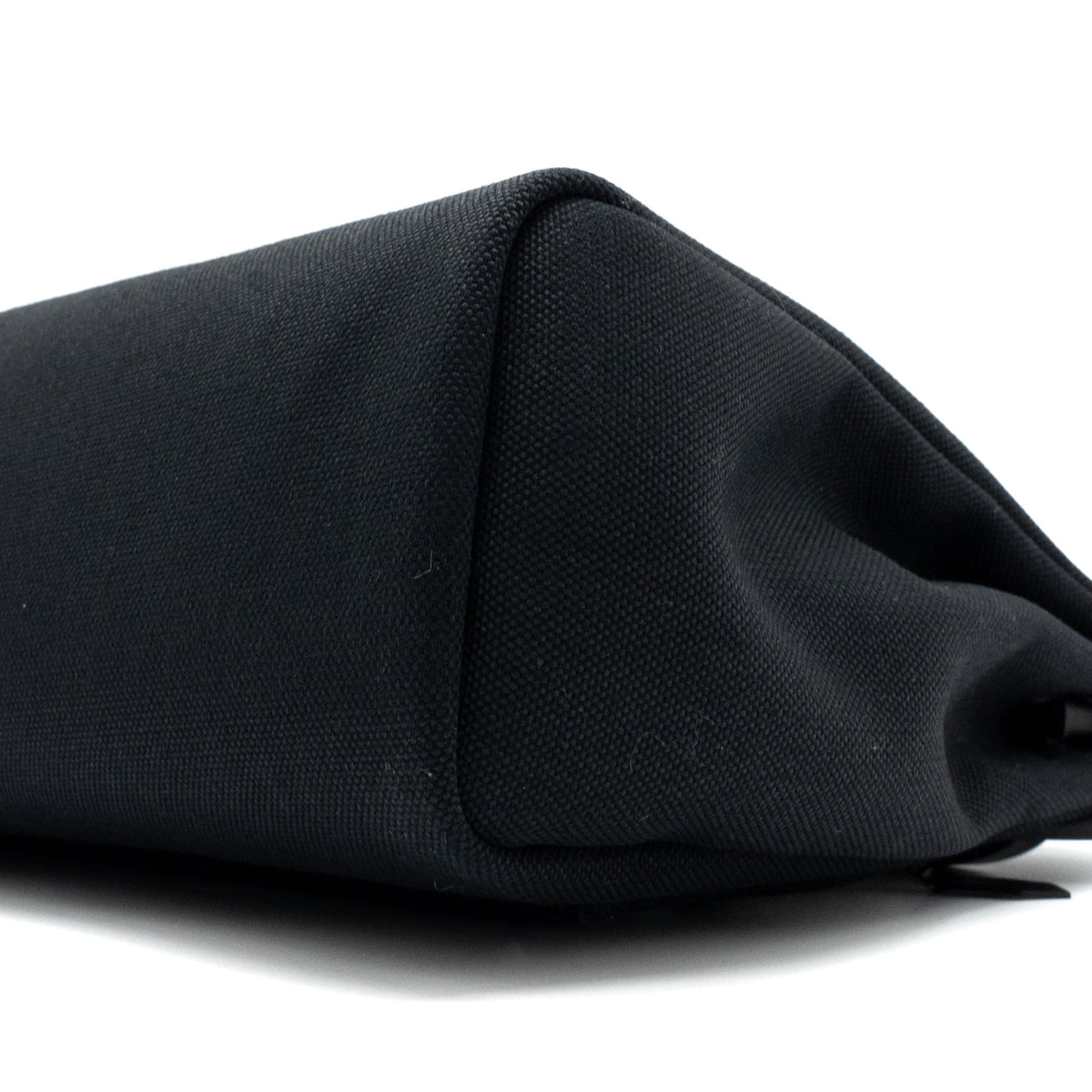 Hermes Herbag Zip 31 Bag Retourne Toile Militaries Canvas/Hunter Black SHW