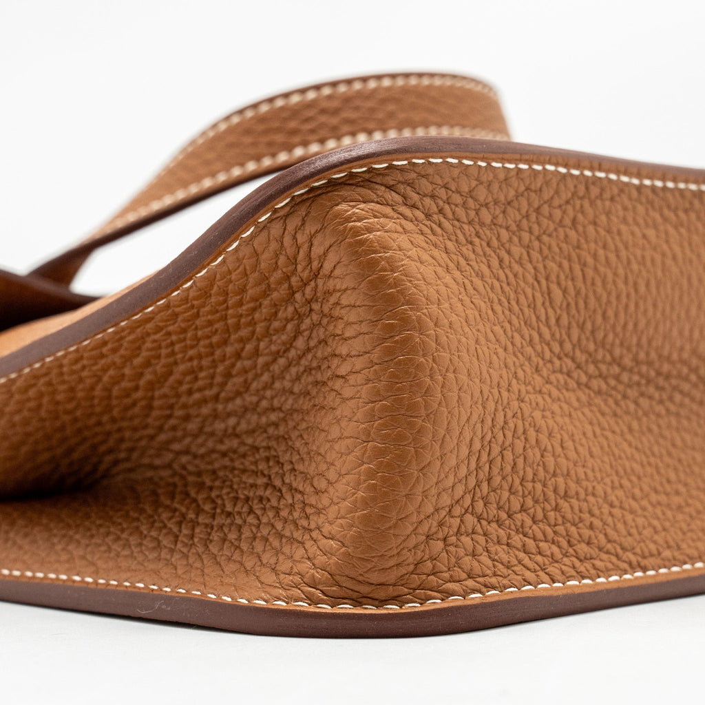 HERMES HALZAN 25 CLEMENCE GOLD GHW
