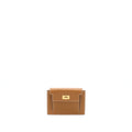 HERMES KELLY POCKET COMPACT EPSOM GOLD GHW