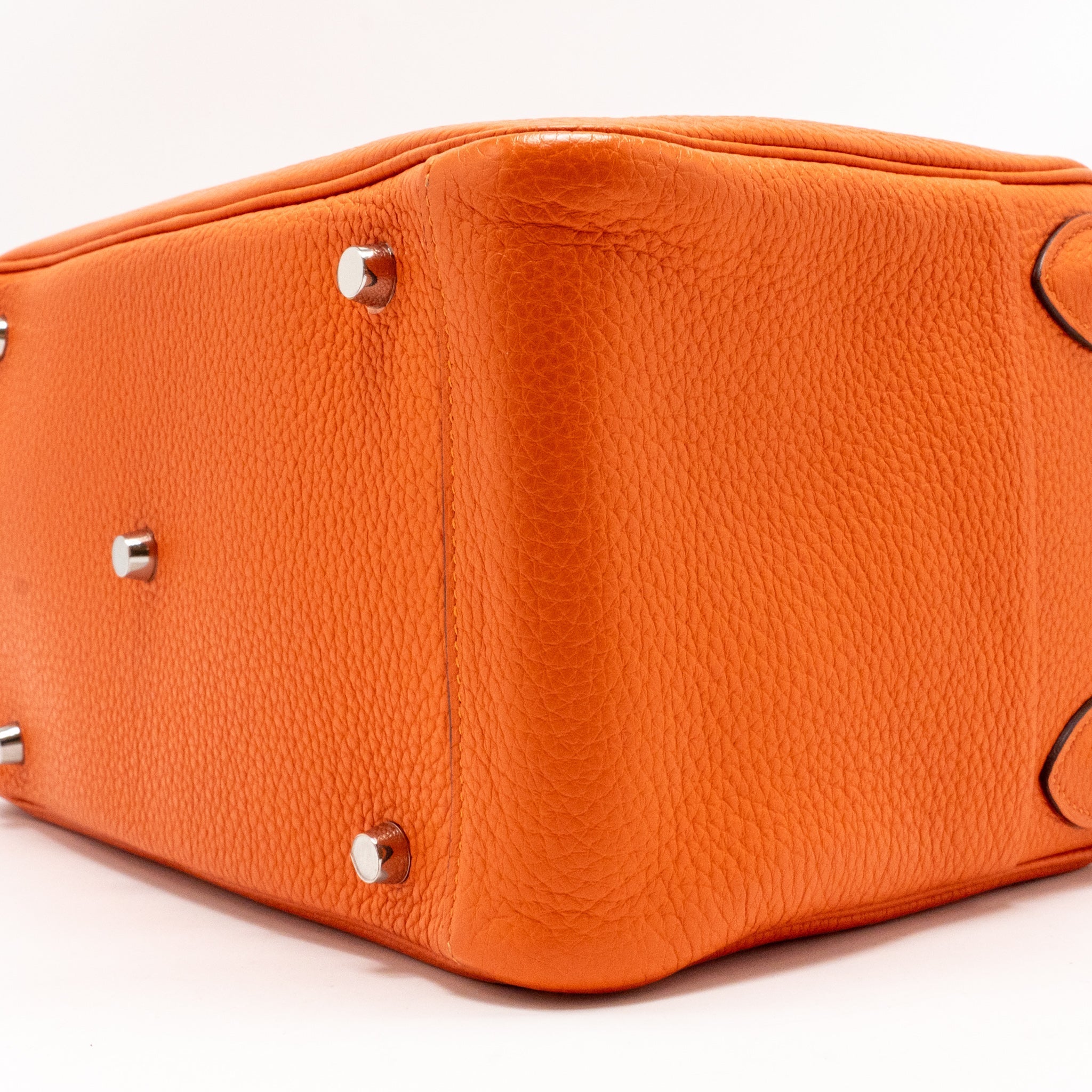 HERMES LINDY 30 CLEMENCE ORANGE SHW