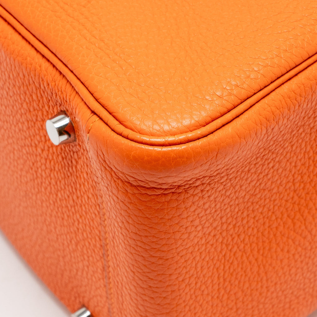 HERMES LINDY 30 CLEMENCE ORANGE SHW