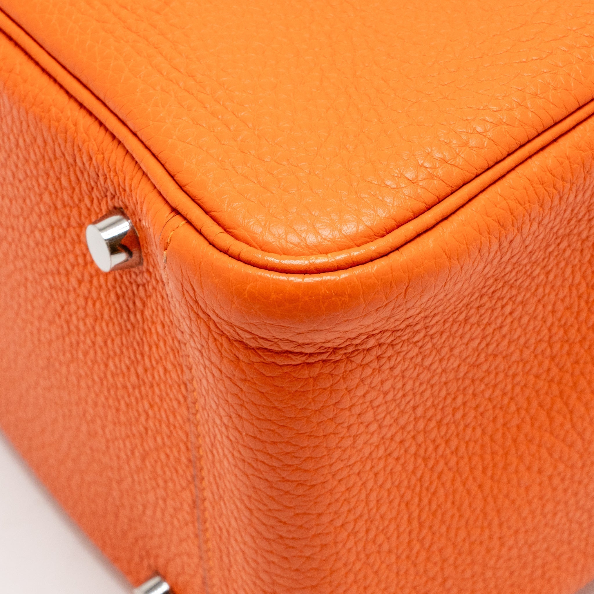 HERMES LINDY 30 CLEMENCE ORANGE SHW
