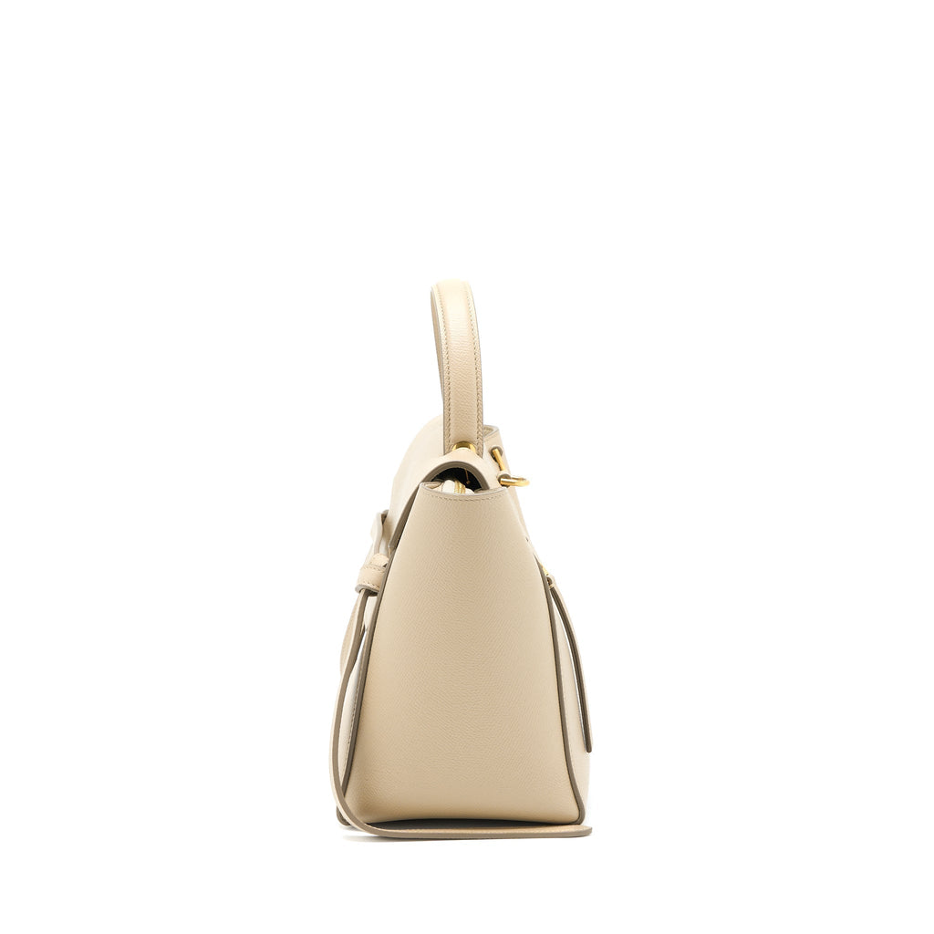 CELINE MICRO BELT BAG LIGHT BEIGE GHW