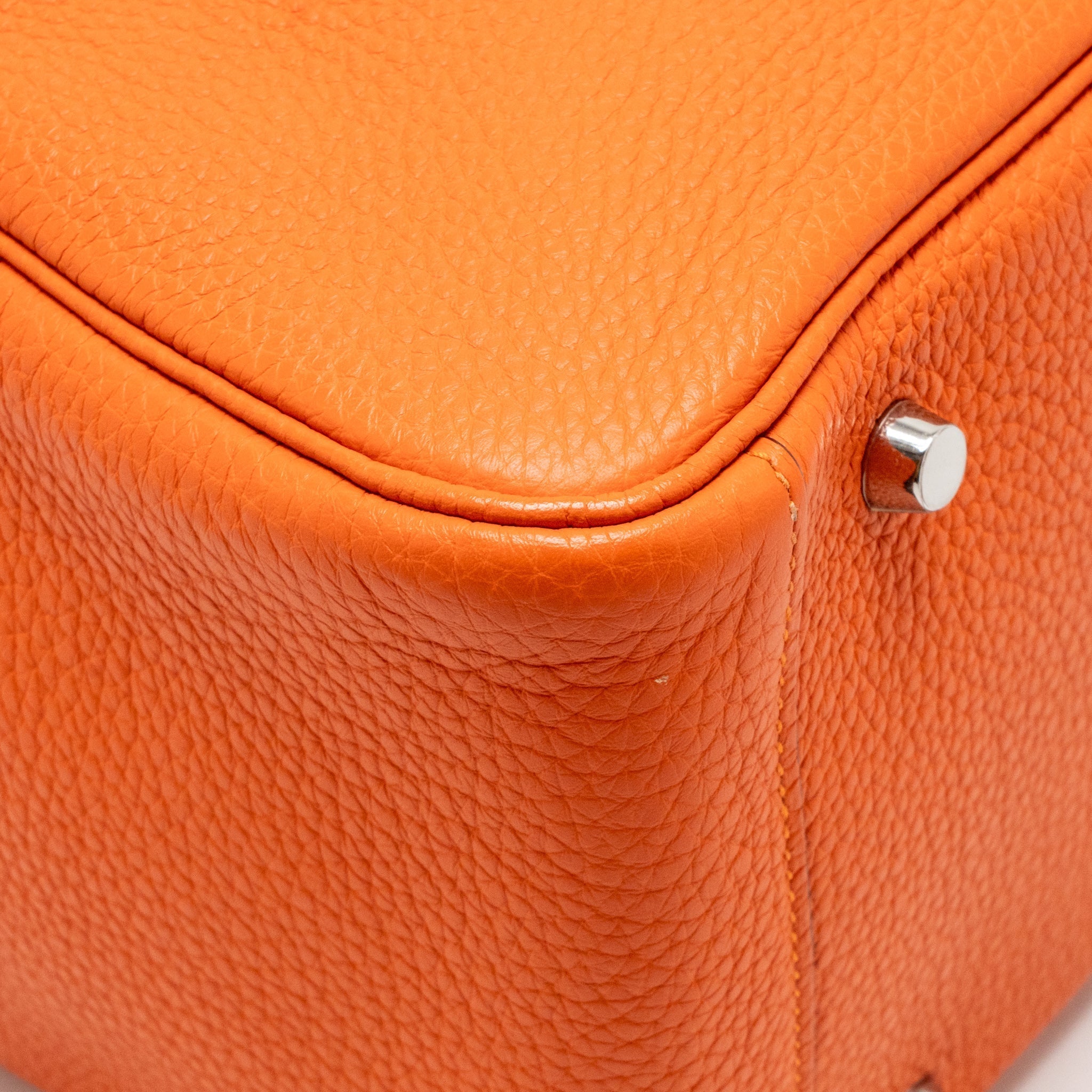 HERMES LINDY 30 CLEMENCE ORANGE SHW