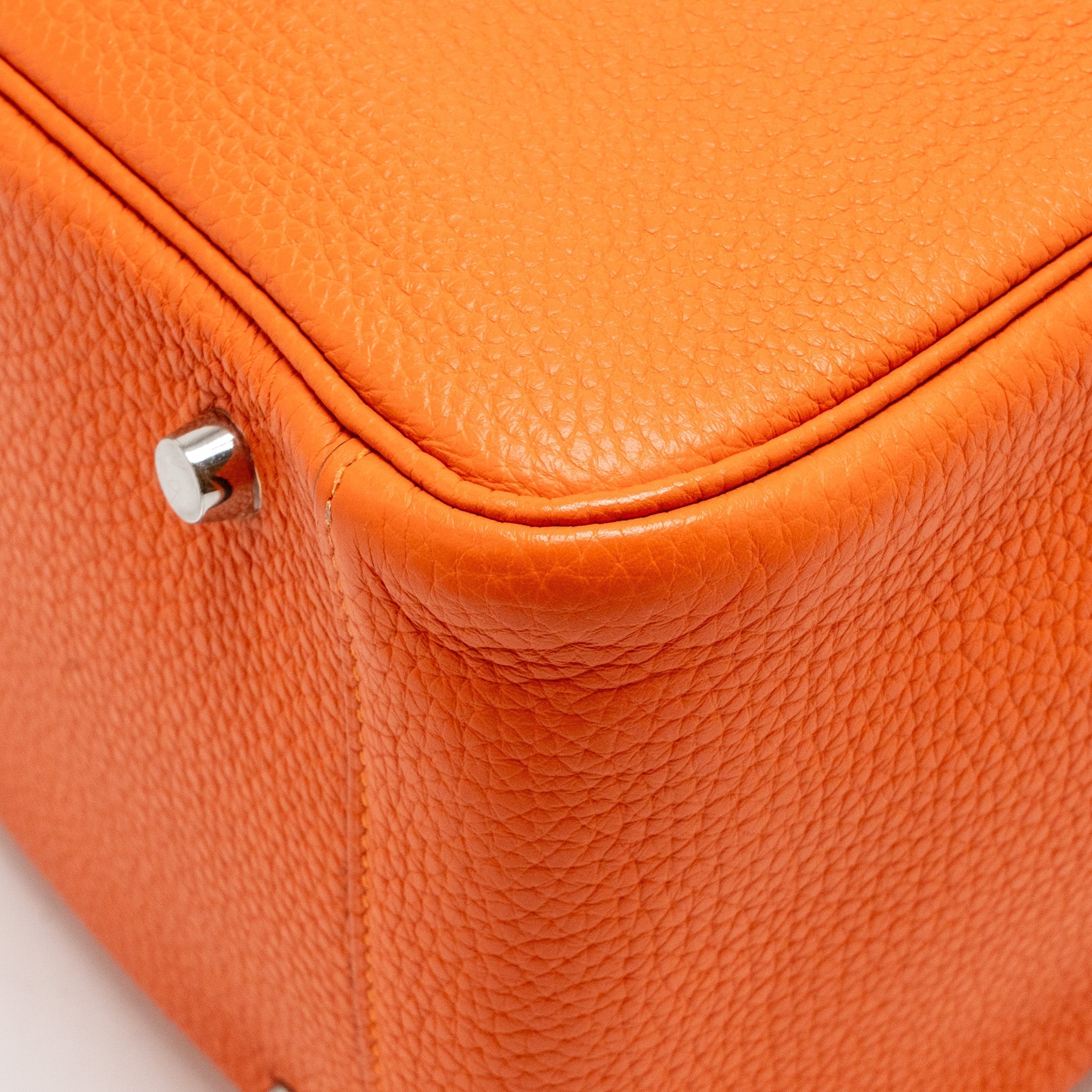HERMES LINDY 30 CLEMENCE ORANGE SHW
