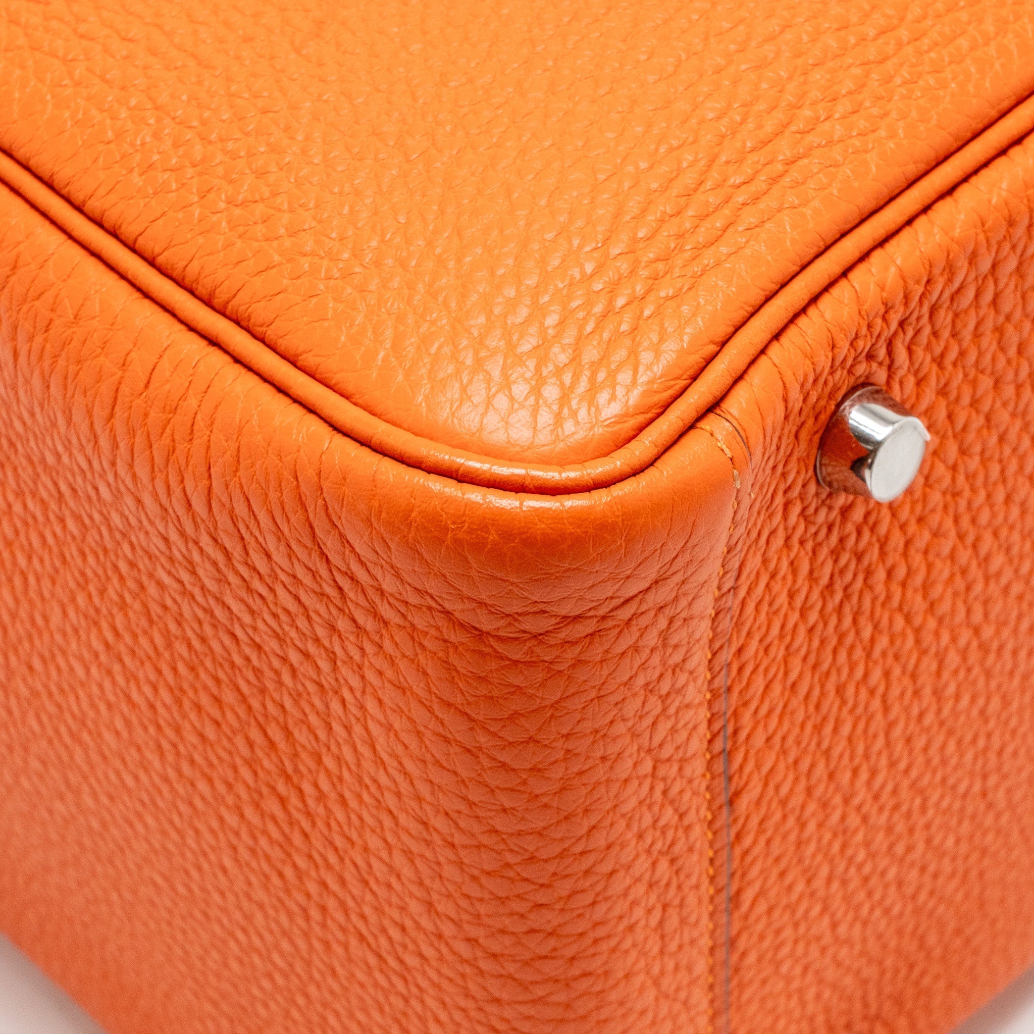 HERMES LINDY 30 CLEMENCE ORANGE SHW