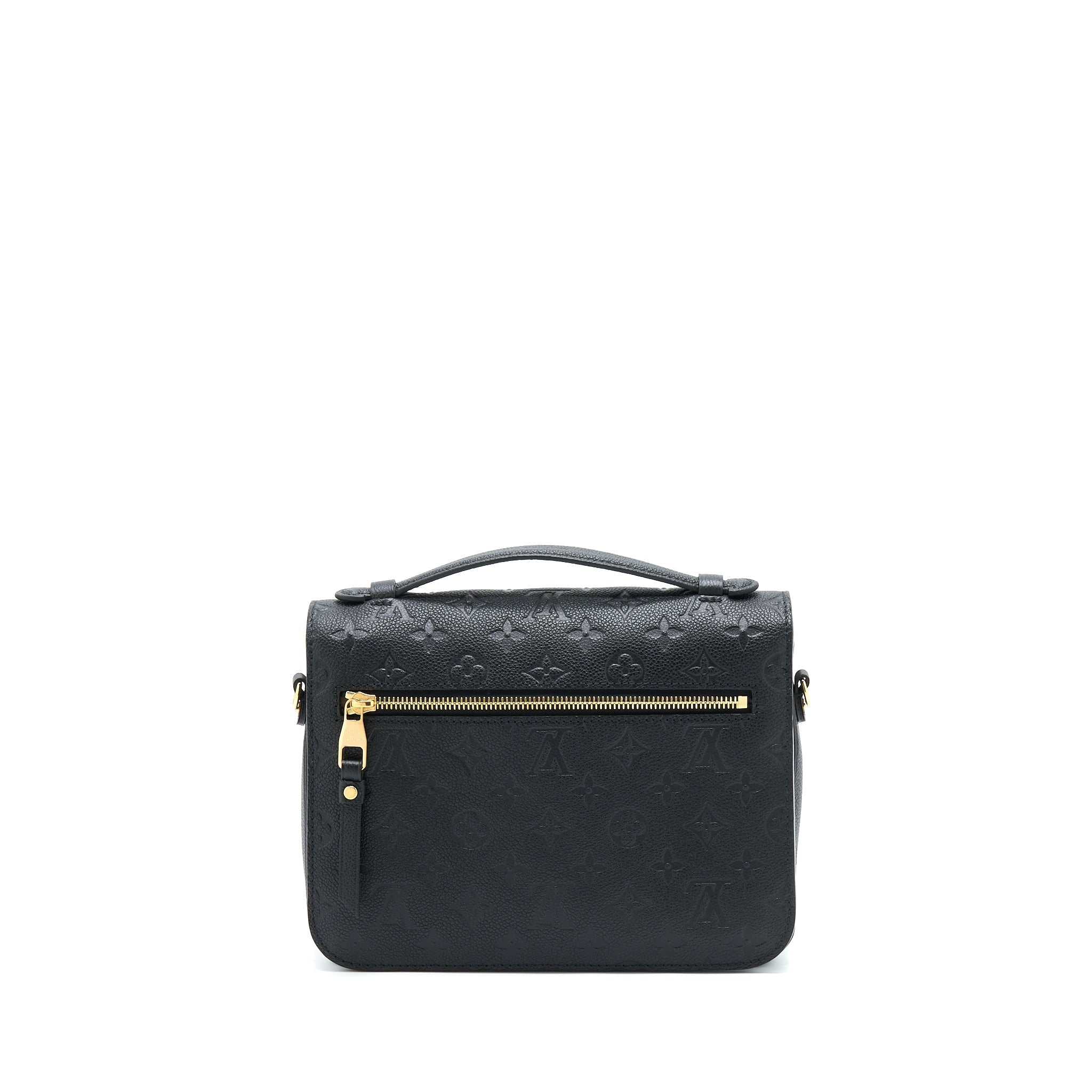 LOUIS VUITTON POCHETTE MÉTIS MONOGRAM EMPREINTE BLACK GHW