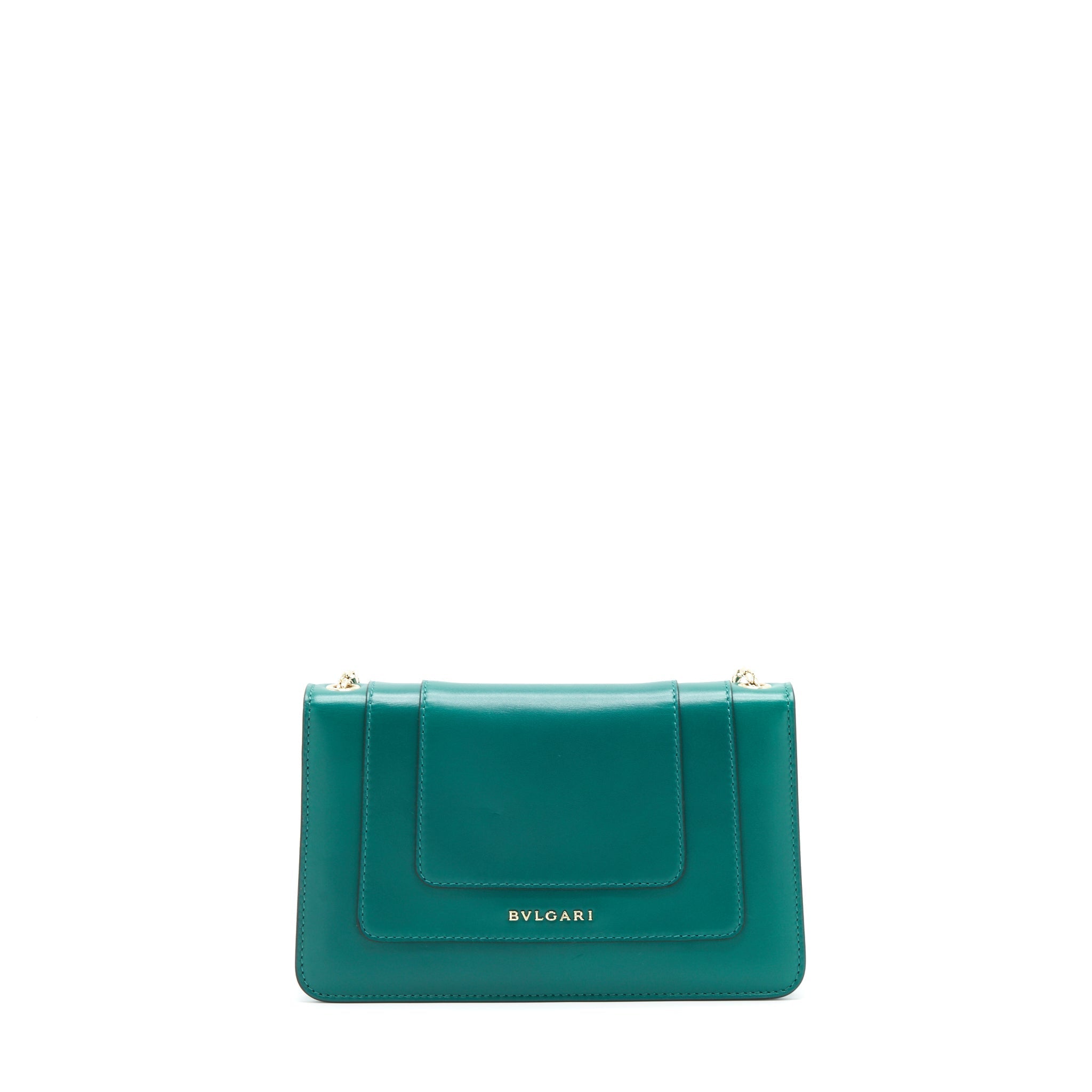 BVLGARI SERPENTI FOREVER BAG CALFSKIN GREEN