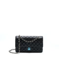 CHANEL CLASSIC DOUBLE FLAP BAG CAVIAR BLACK SHW