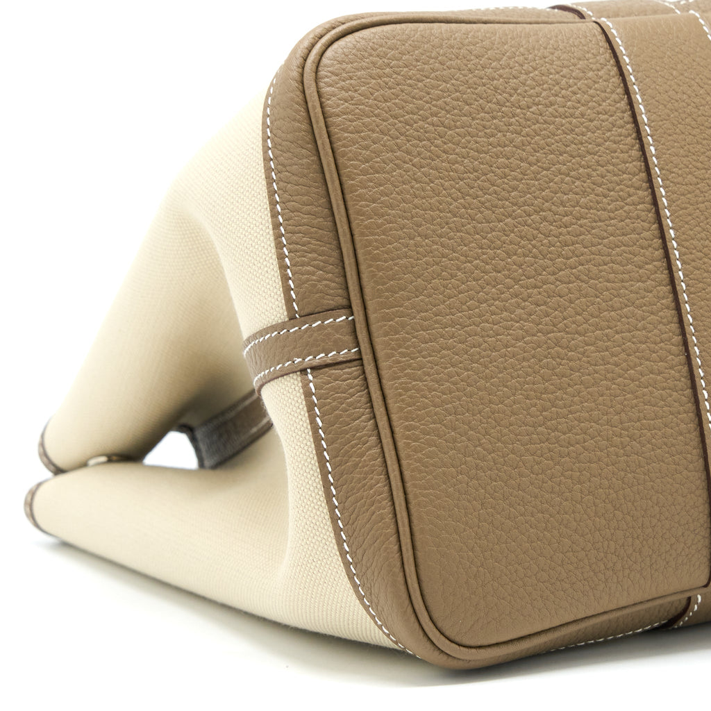 HERMES GARDEN PARTY 36 NEGONDA/CANVAS BETON/ETOUPE SHW