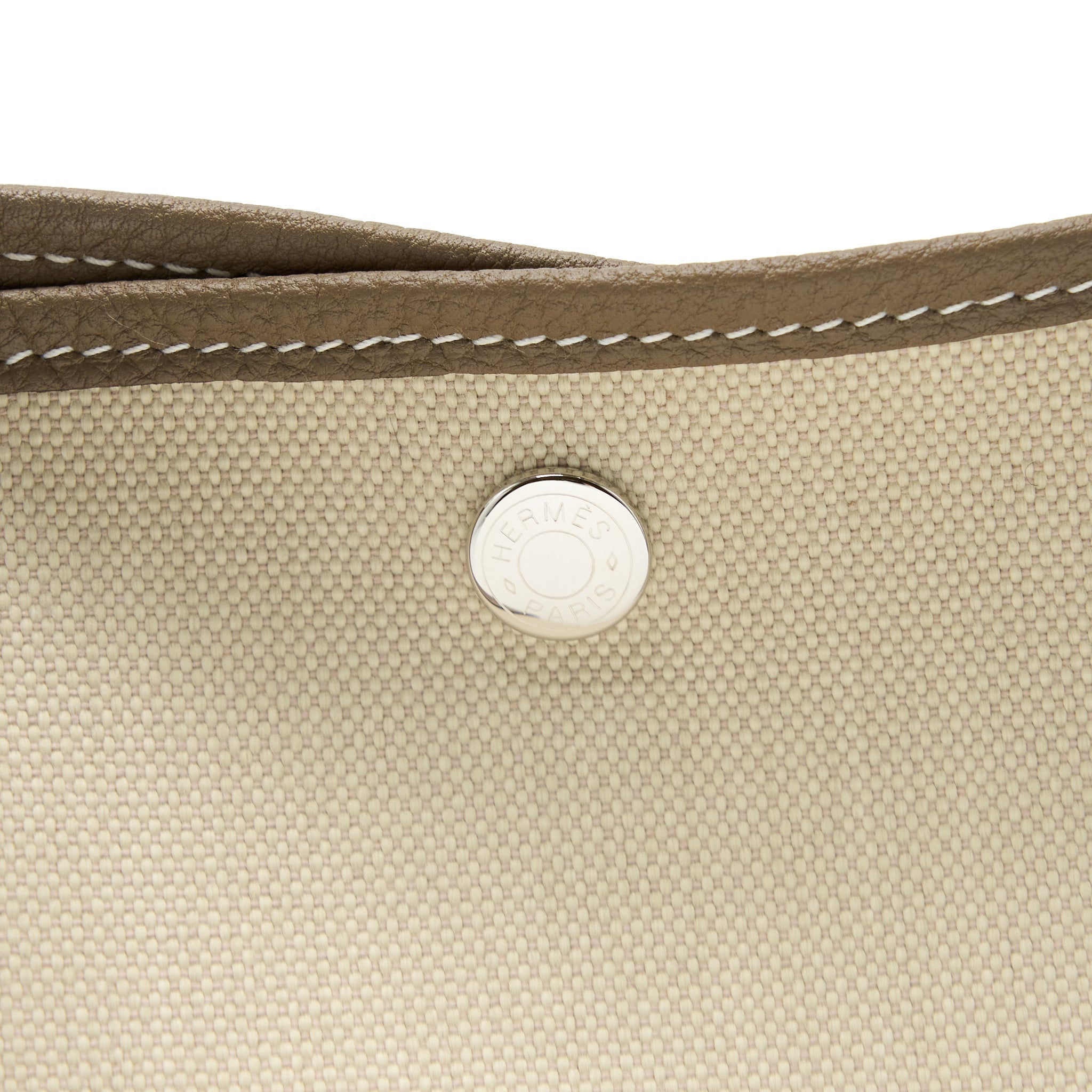 HERMES GARDEN PARTY 36 NEGONDA/CANVAS BETON/ETOUPE SHW
