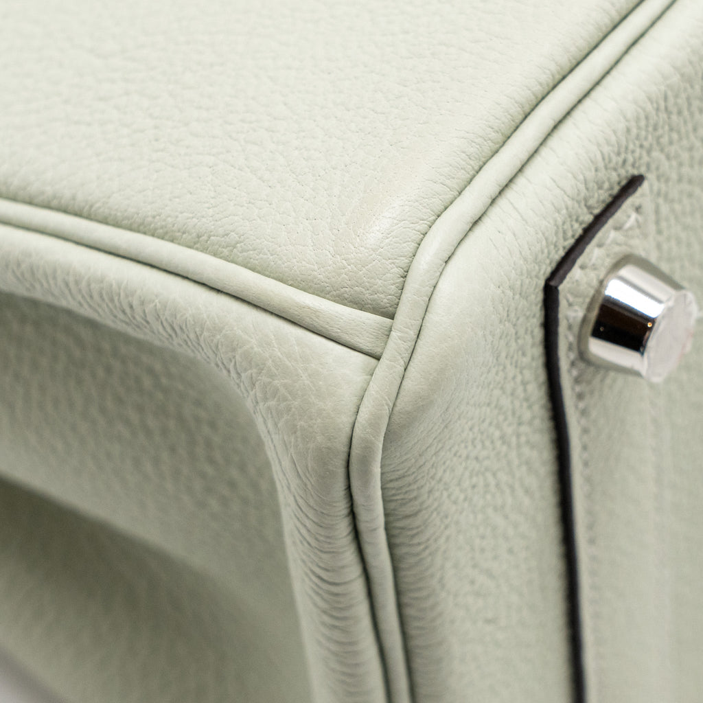Hermes Birkin 25 togo gris neve SHW