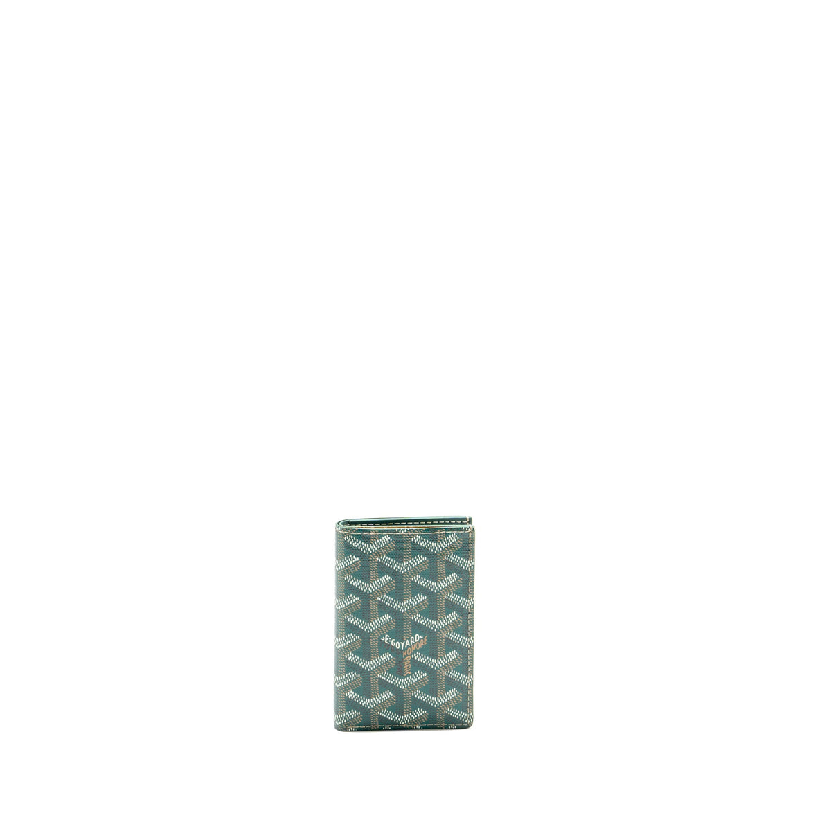 Goyard Saint-Pierre Card wallet goyardine canvas green