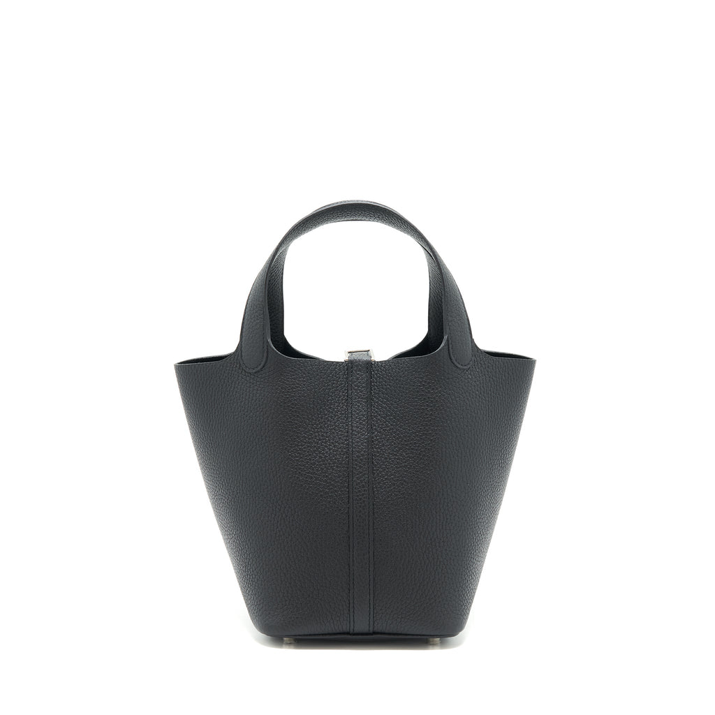 Hermes picotin 18 Lock bag black SHW