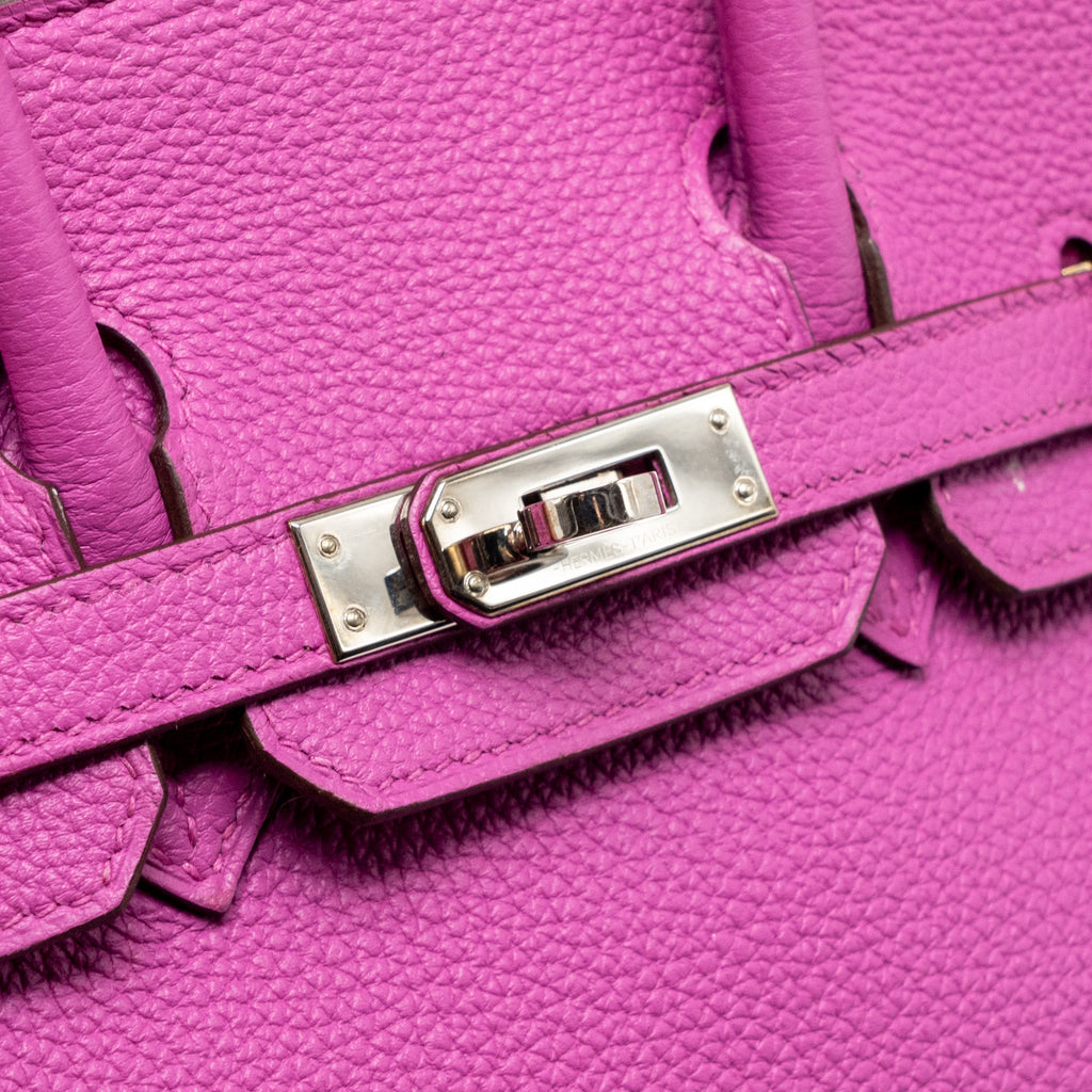 HERMES BIRKIN 25 TOGO MAGNOLIA SHW