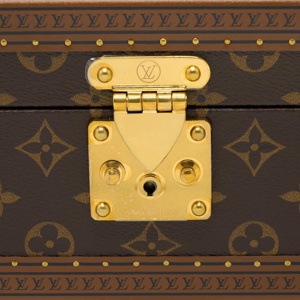 LOUIS VUITTON COFFRET TRESOR 24 MONOGRAM CANVAS GHW