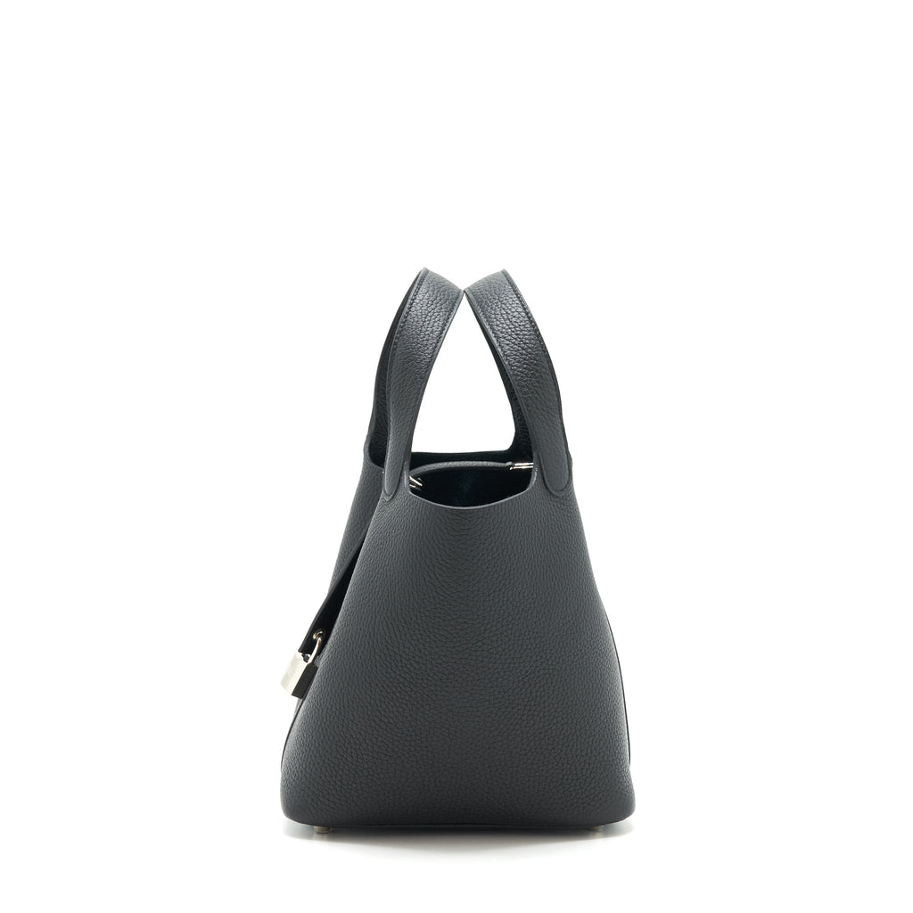 Hermes picotin 18 Lock bag black SHW
