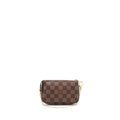 LOUIS VUITTON MINI POCHETTE ACCESSORIES DAMIER EBENE GHW