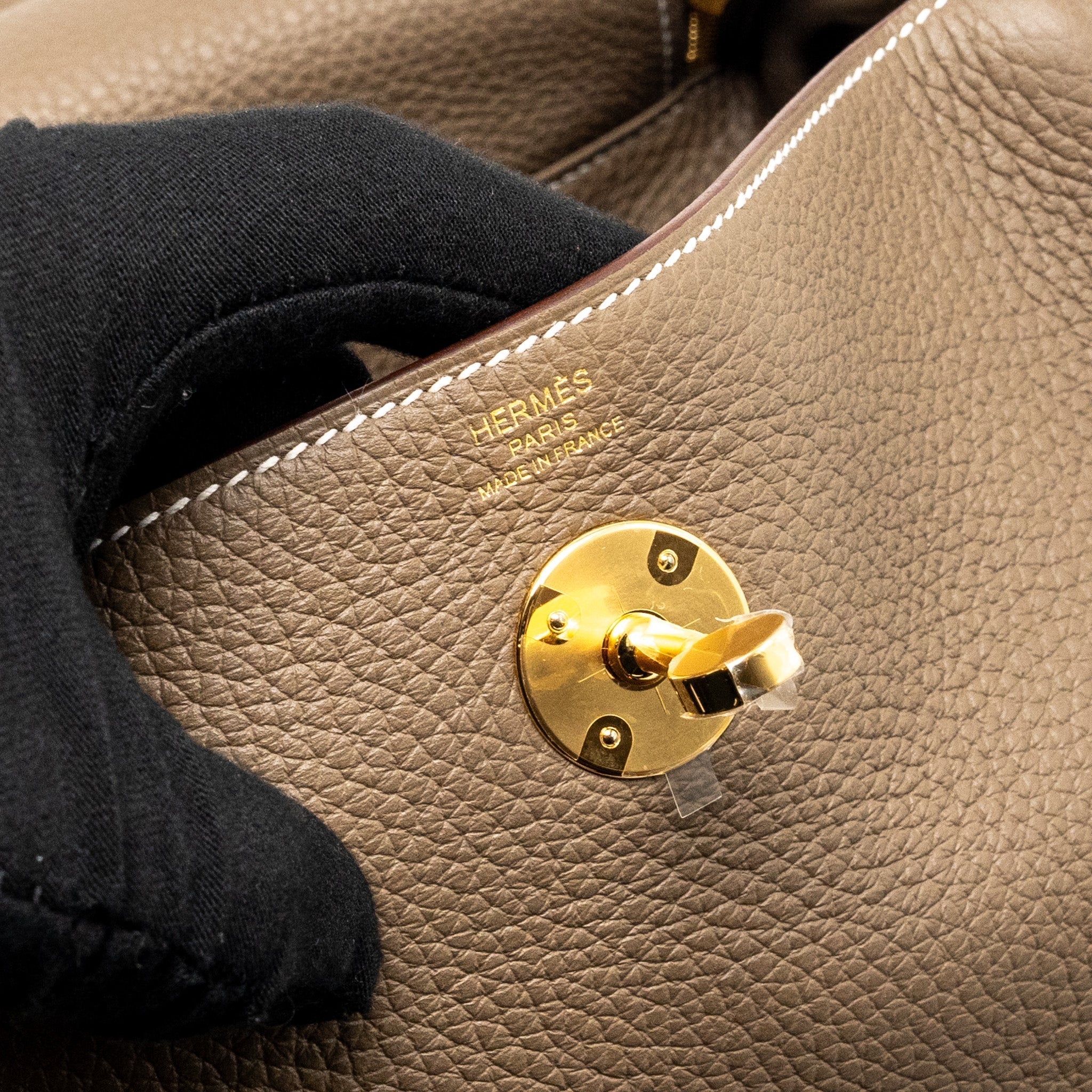 HERMES LINDY 26 CLEMENCE ETOUPE GHW