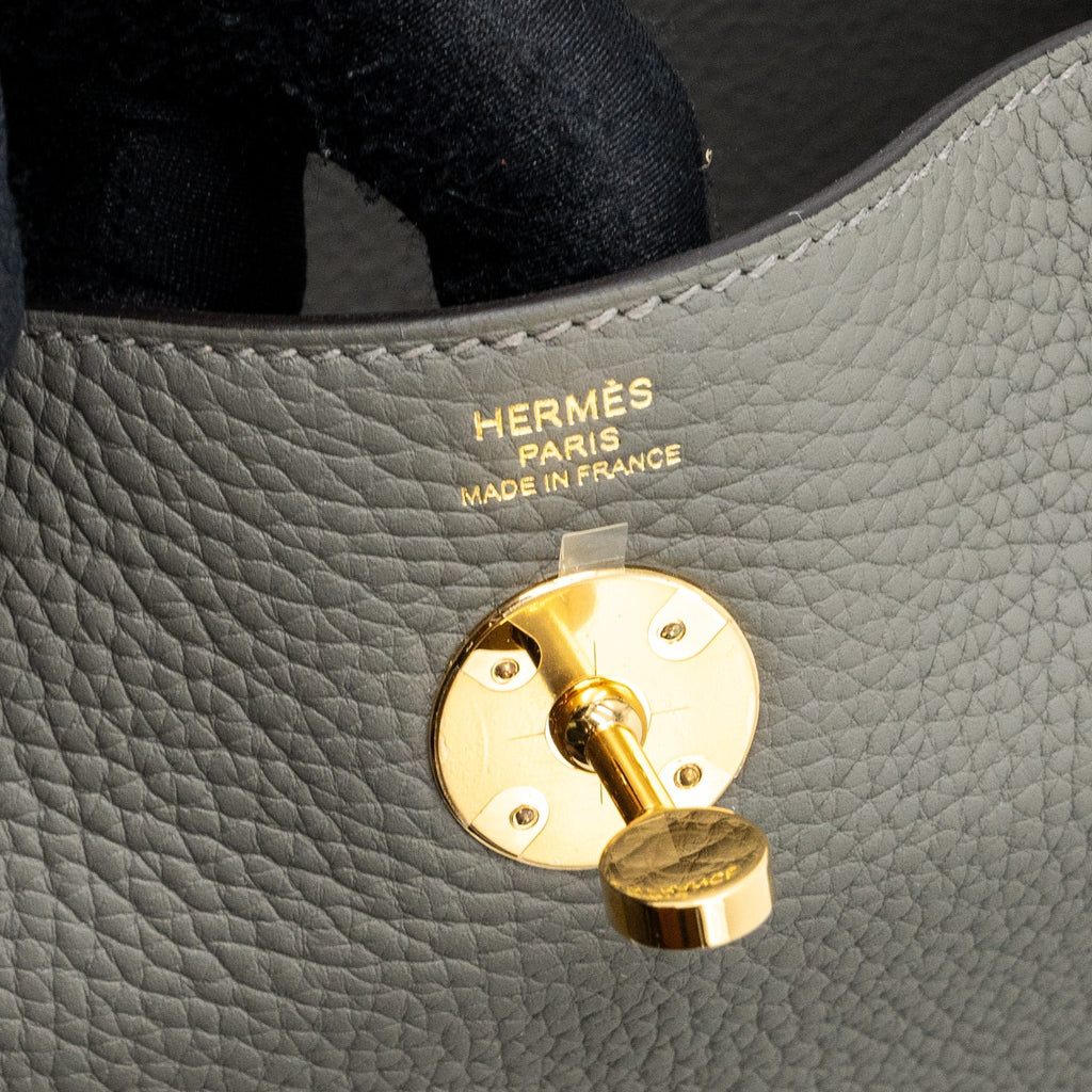 HERMES LINDY 26 CLEMENCE GRIS MEYER GHW