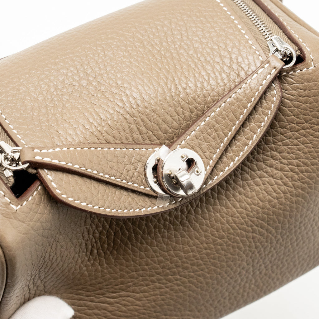 HERMES MINI LINDY II CLEMENCE ETOUPE SHW