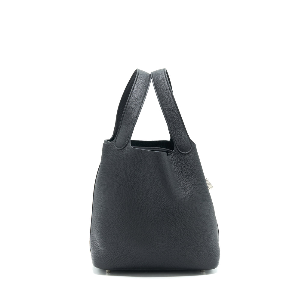 Hermes Picotin 22 Black SHW