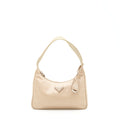 PRADA RE-NYLON RE-EDITION 2000 MINI BAG BEIGE SHW