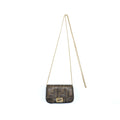 FENDI MINI CROSSBODY POUCHE WITH CHAIN