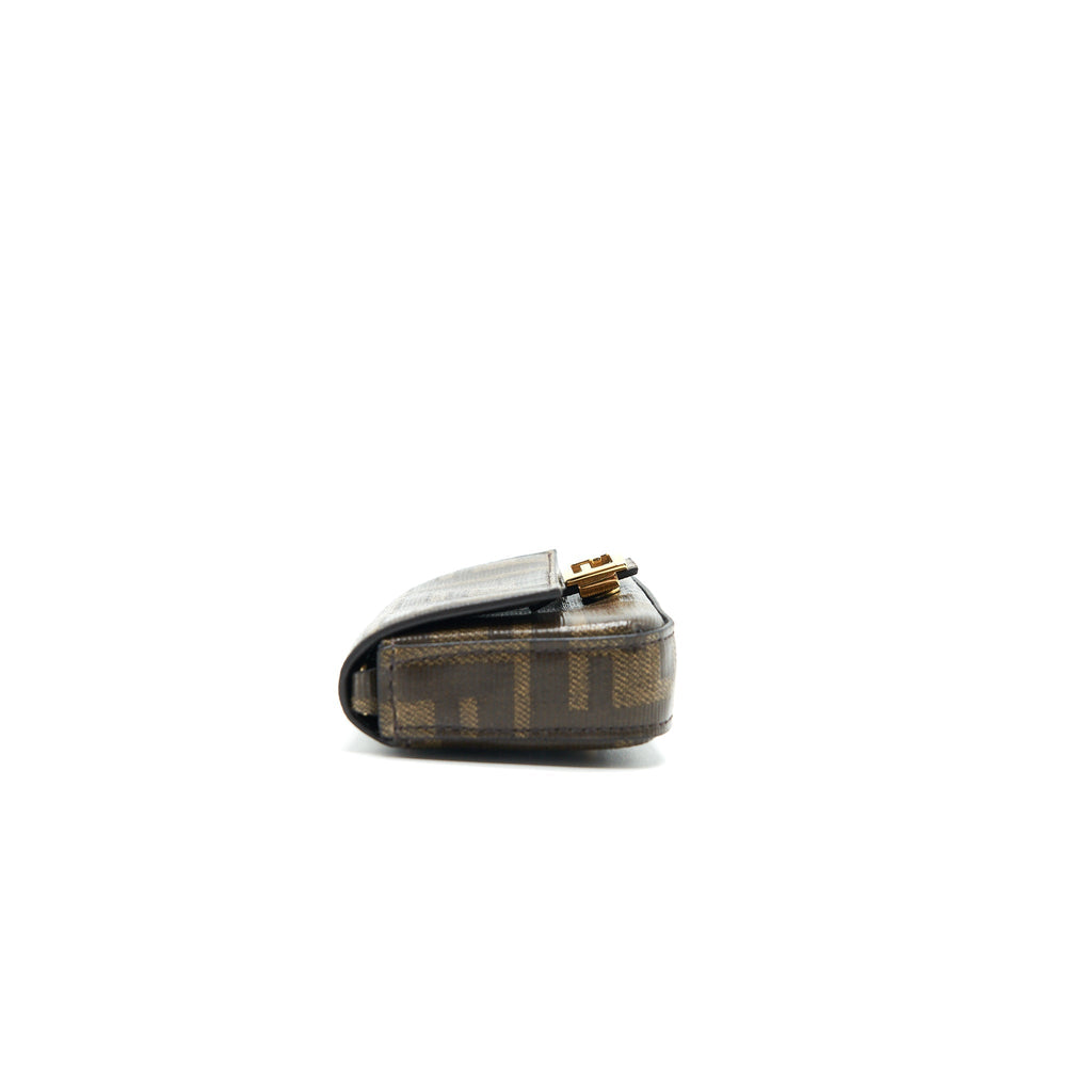FENDI MINI CROSSBODY POUCHE WITH CHAIN