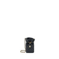 CHANEL MINI VANITY POUCH WITH CHAIN LAMBSKIN BLACK GHW
