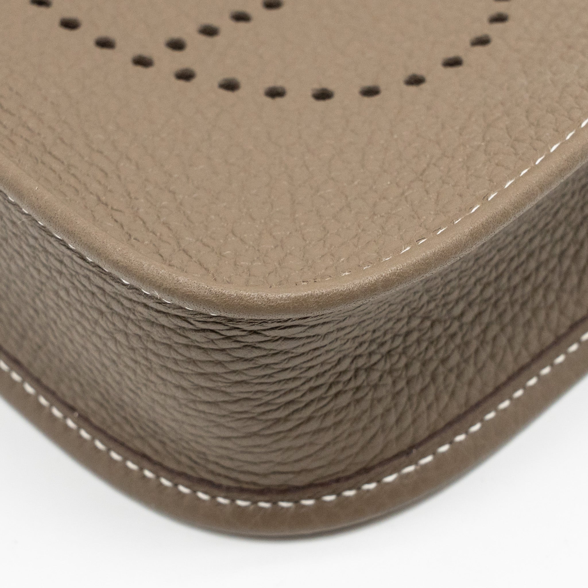 HERMES MINI EVELYNE CLEMENCE ETOUPE GHW