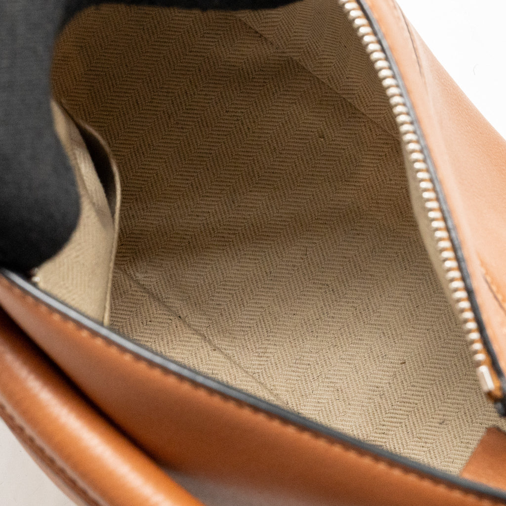 LOEWE SMALL PUZZLE BAG CALFSKIN TAN SHW