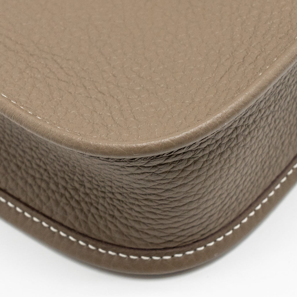 HERMES MINI EVELYNE CLEMENCE ETOUPE GHW
