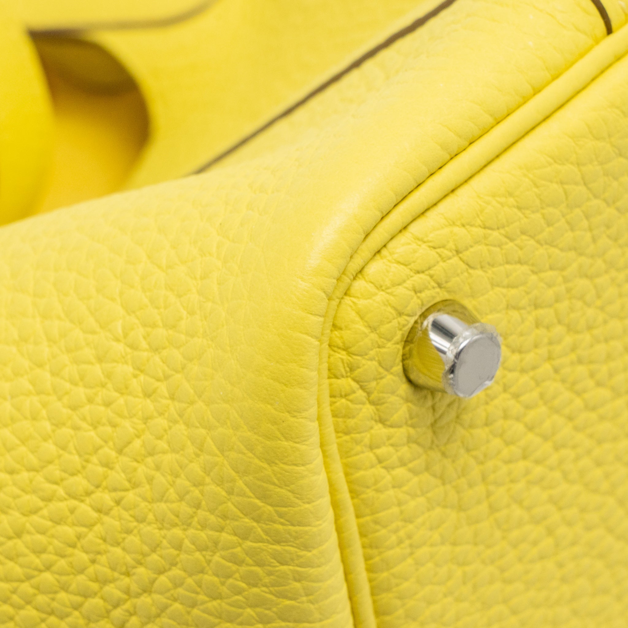 HERMES PICOTIN 18 LOCK BAG CLEMENCE LIME SHW